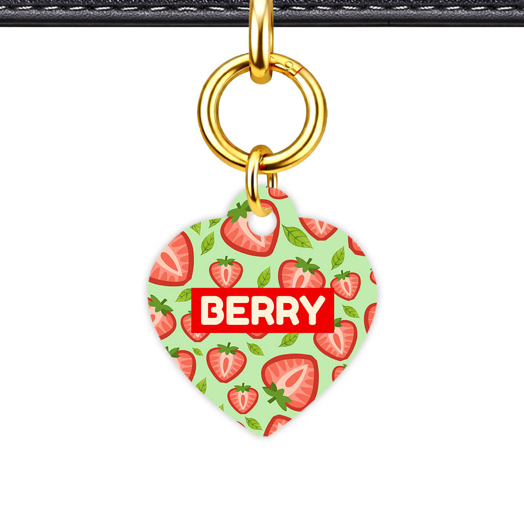 Berry Bliss QR Smart Pet Id Tag (Dog Tag & Cat Tag)