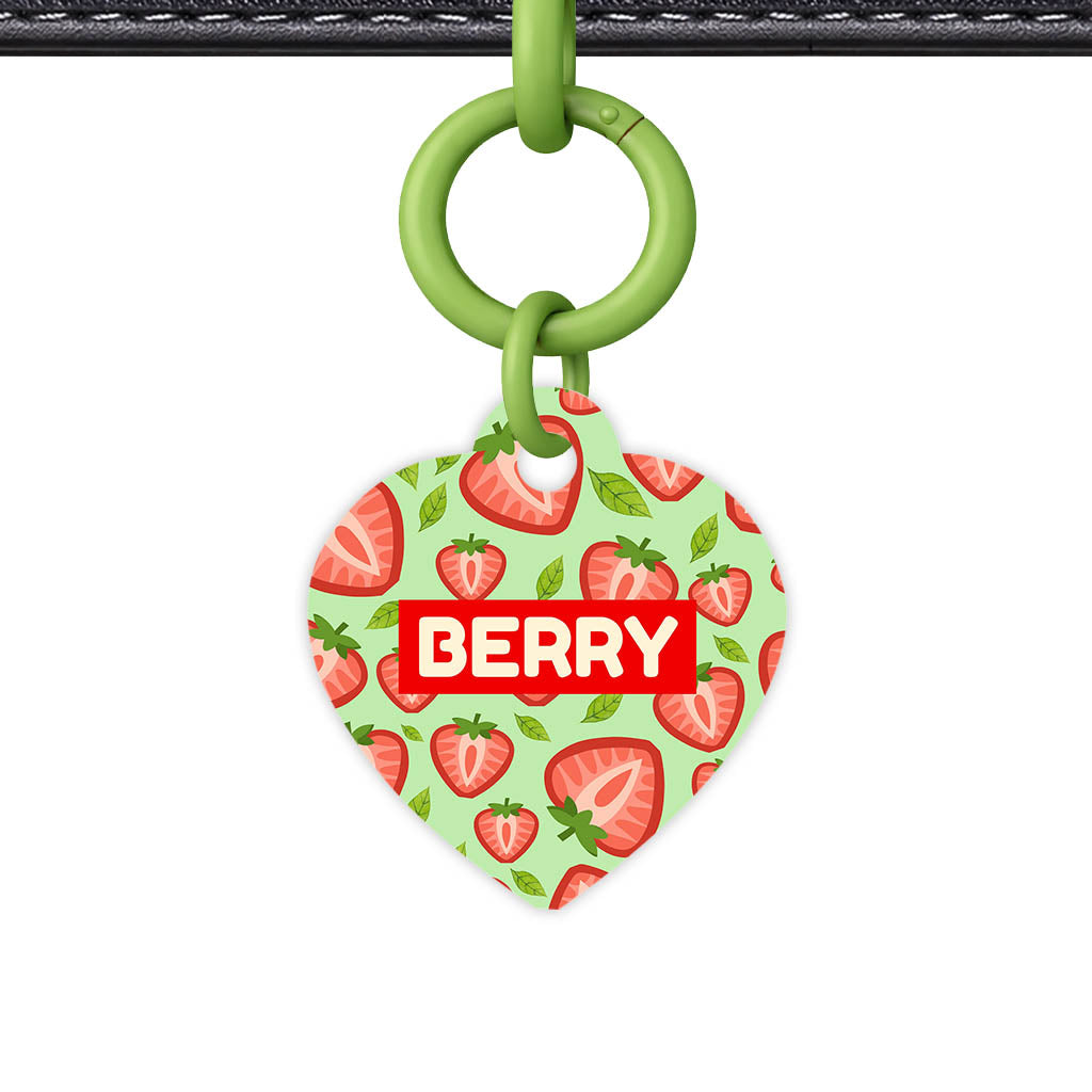 Berry Bliss QR Smart Pet Id Tag (Dog Tag & Cat Tag)