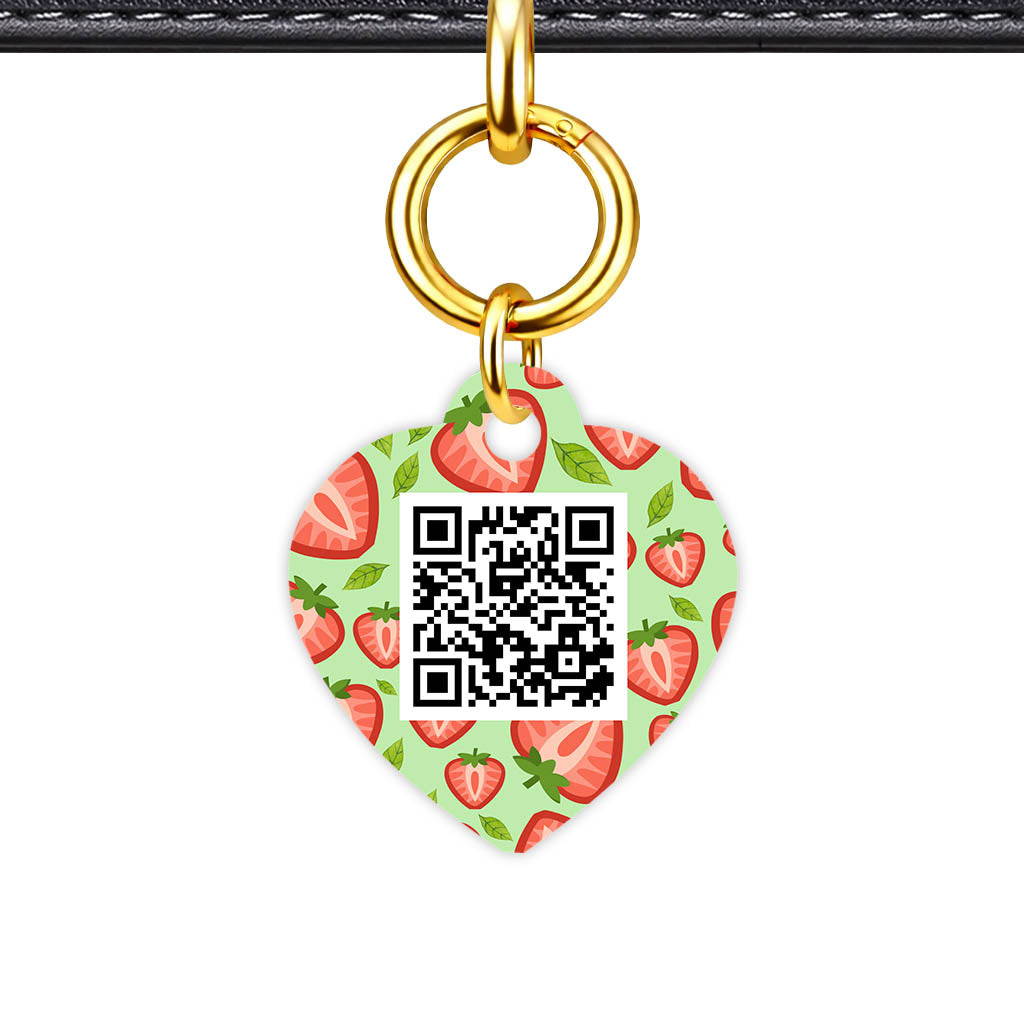 Berry Bliss QR Smart Pet Id Tag (Dog Tag & Cat Tag)