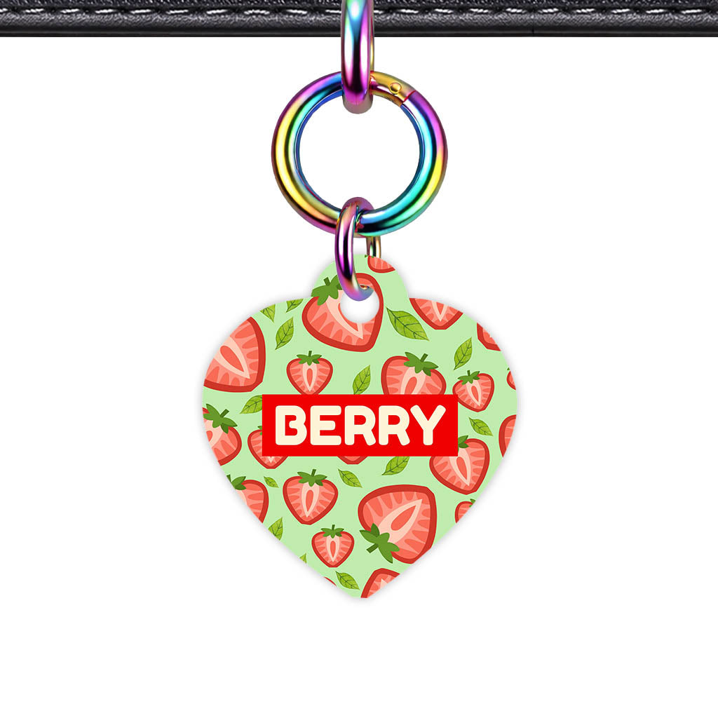 Berry Bliss QR Smart Pet Id Tag (Dog Tag & Cat Tag)