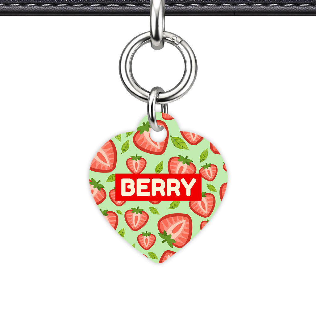 Berry Bliss QR Smart Pet Id Tag (Dog Tag & Cat Tag)
