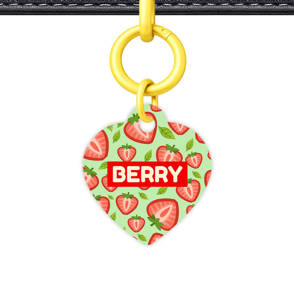 Berry Bliss QR Smart Pet Id Tag (Dog Tag & Cat Tag)