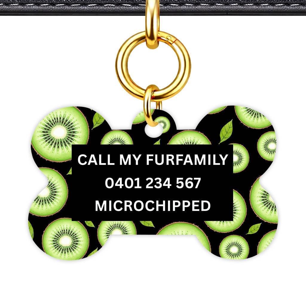 Kiwi Slices Classic Pet Id (Dog Tag & Cat Tag)