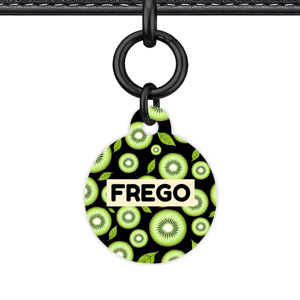 Kiwi Slices QR Smart Pet Id Tag (Dog Tag & Cat Tag)
