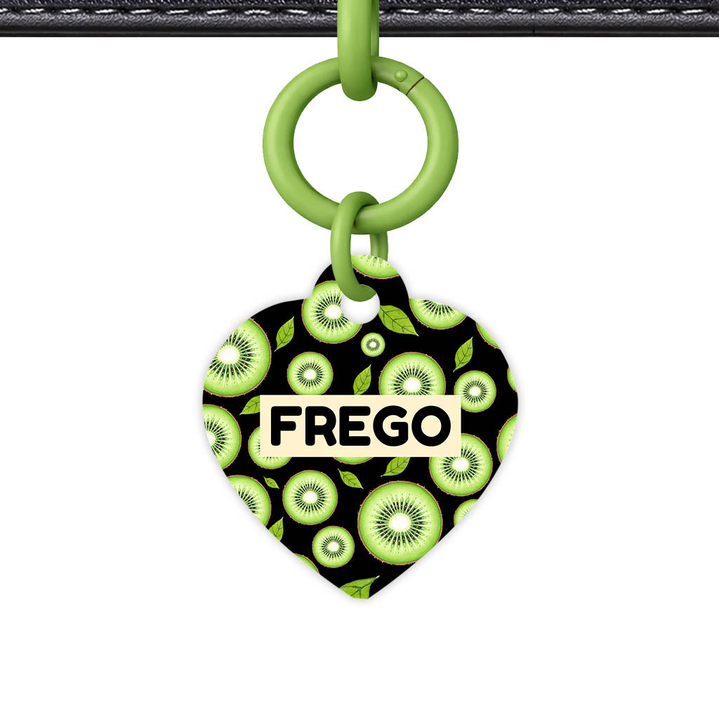 Kiwi Slices QR Smart Pet Id Tag (Dog Tag & Cat Tag)
