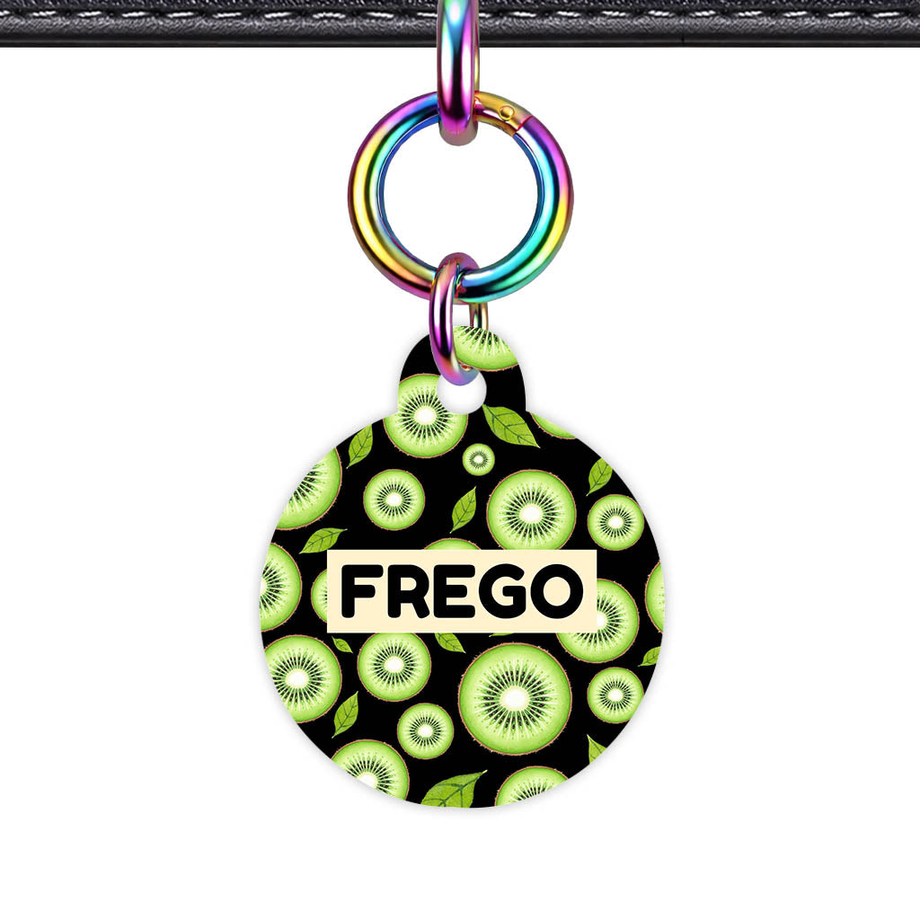 Kiwi Slices QR Smart Pet Id Tag (Dog Tag & Cat Tag)