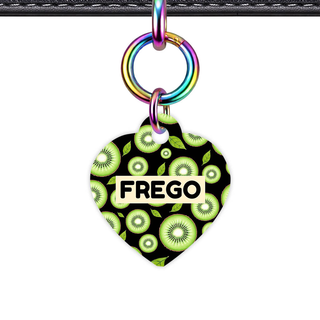 Kiwi Slices QR Smart Pet Id Tag (Dog Tag & Cat Tag)