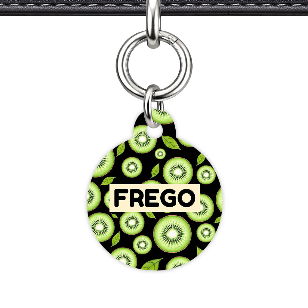 Kiwi Slices QR Smart Pet Id Tag (Dog Tag & Cat Tag)