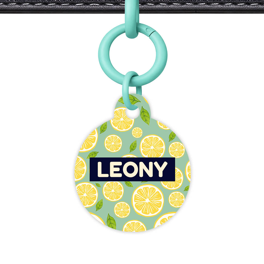 Lemon Slices Classic Pet Id (Dog Tag & Cat Tag)