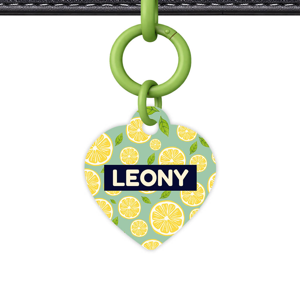 Lemon Slices Classic Pet Id (Dog Tag & Cat Tag)
