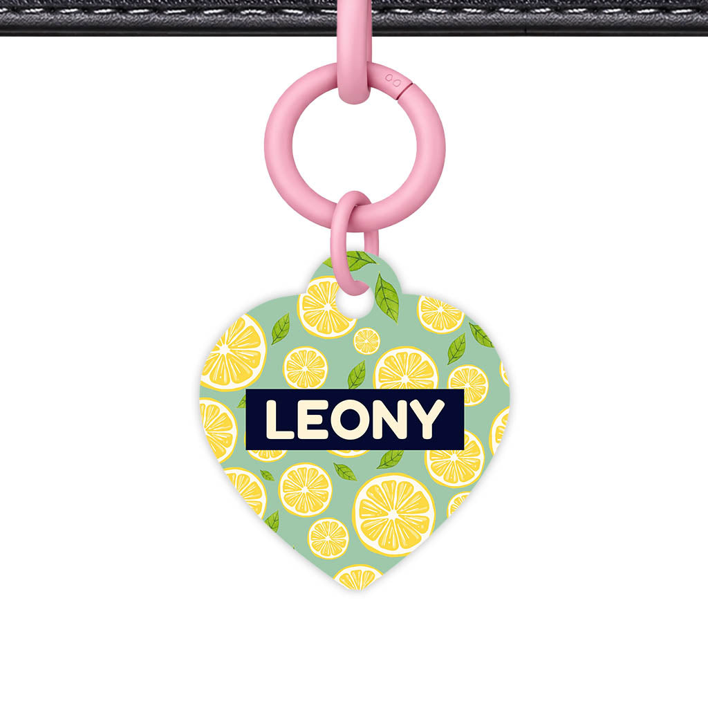 Lemon Slices Classic Pet Id (Dog Tag & Cat Tag)
