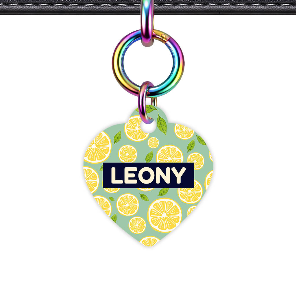 Lemon Slices Classic Pet Id (Dog Tag & Cat Tag)