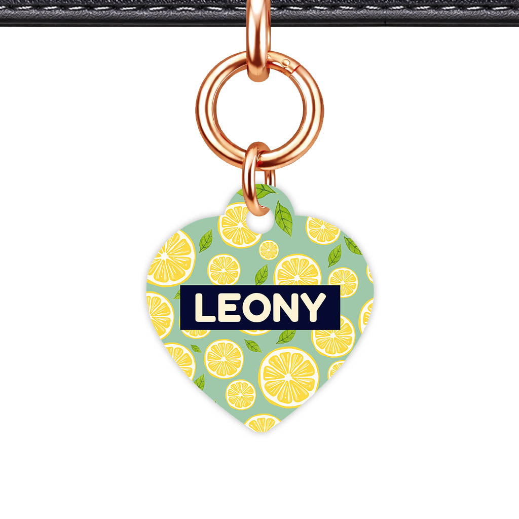 Lemon Slices Classic Pet Id (Dog Tag & Cat Tag)