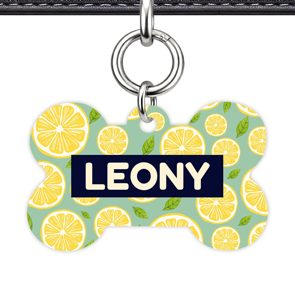 Lemon Slices Classic Pet Id (Dog Tag & Cat Tag)