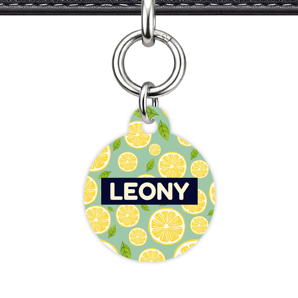 Lemon Slices Classic Pet Id (Dog Tag & Cat Tag)