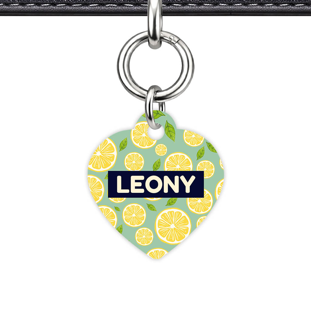 Lemon Slices Classic Pet Id (Dog Tag & Cat Tag)