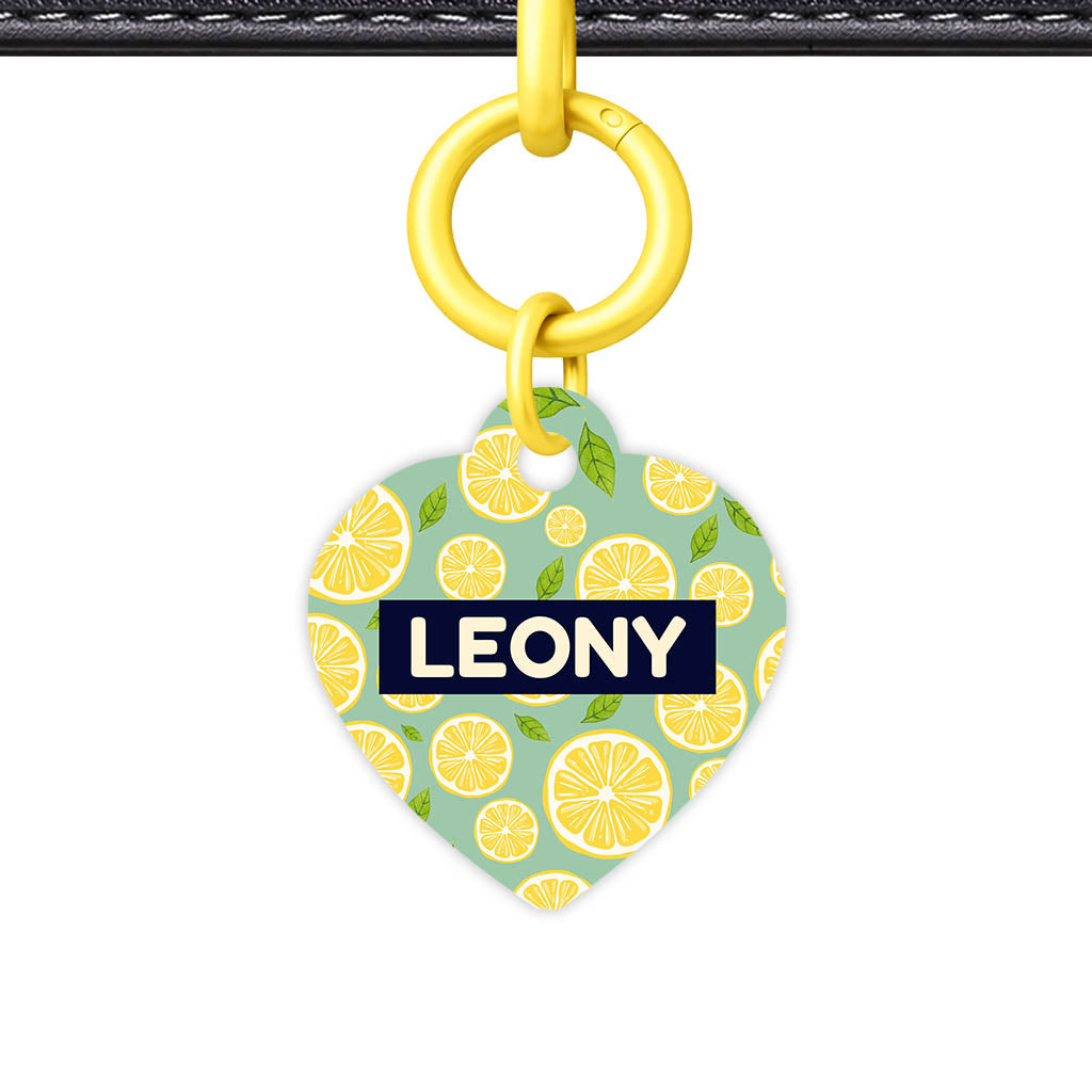 Lemon Slices Classic Pet Id (Dog Tag & Cat Tag)