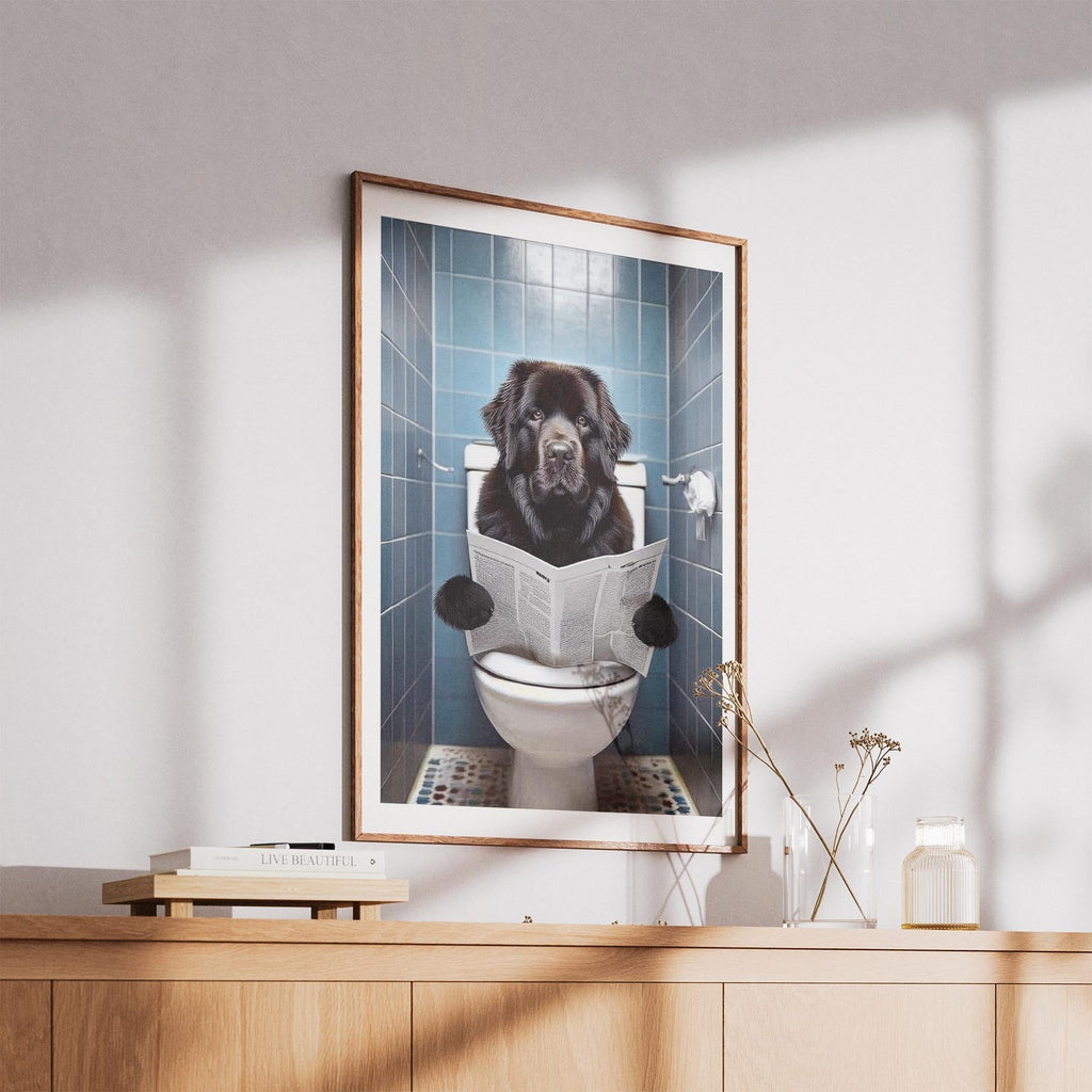 Newfoundland Toilet Humour Dog Series 2 image 5