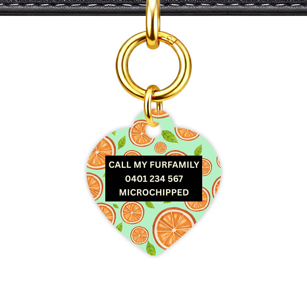 Orange Slices Classic Pet Id (Dog Tag & Cat Tag)
