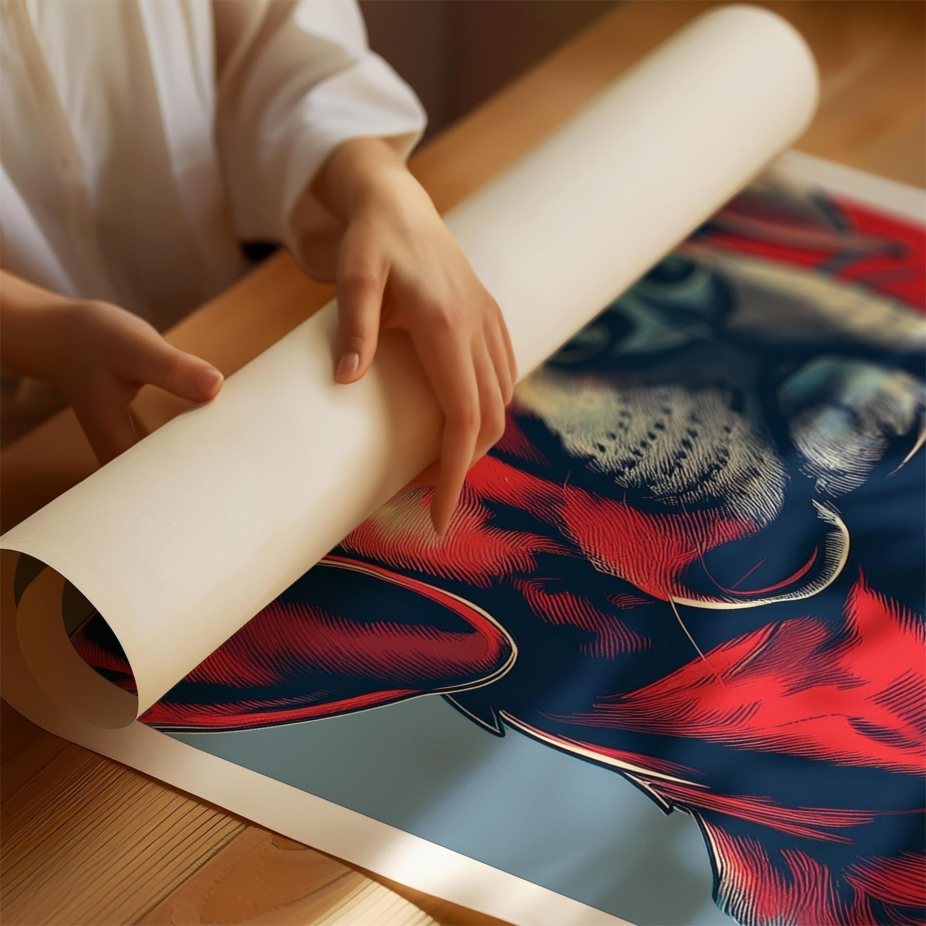 Labrador Retriever LOVE Series Inspired by the Obama Poster image 1