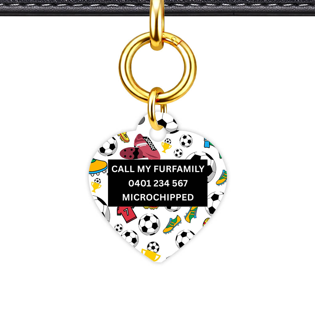 Fottball Vibes Classic Pet Id (Dog Tag & Cat Tag)