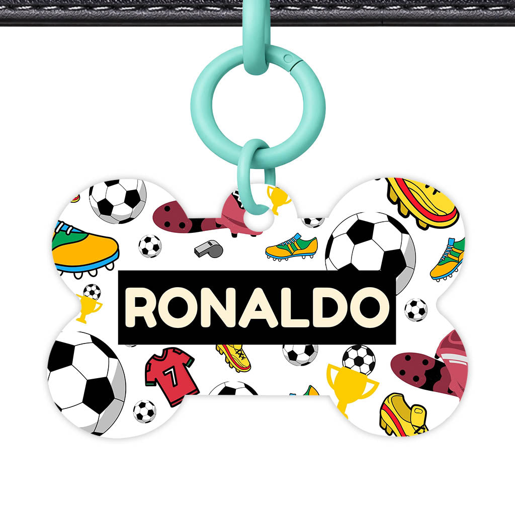 Fottball Vibes Classic Pet Id (Dog Tag & Cat Tag)