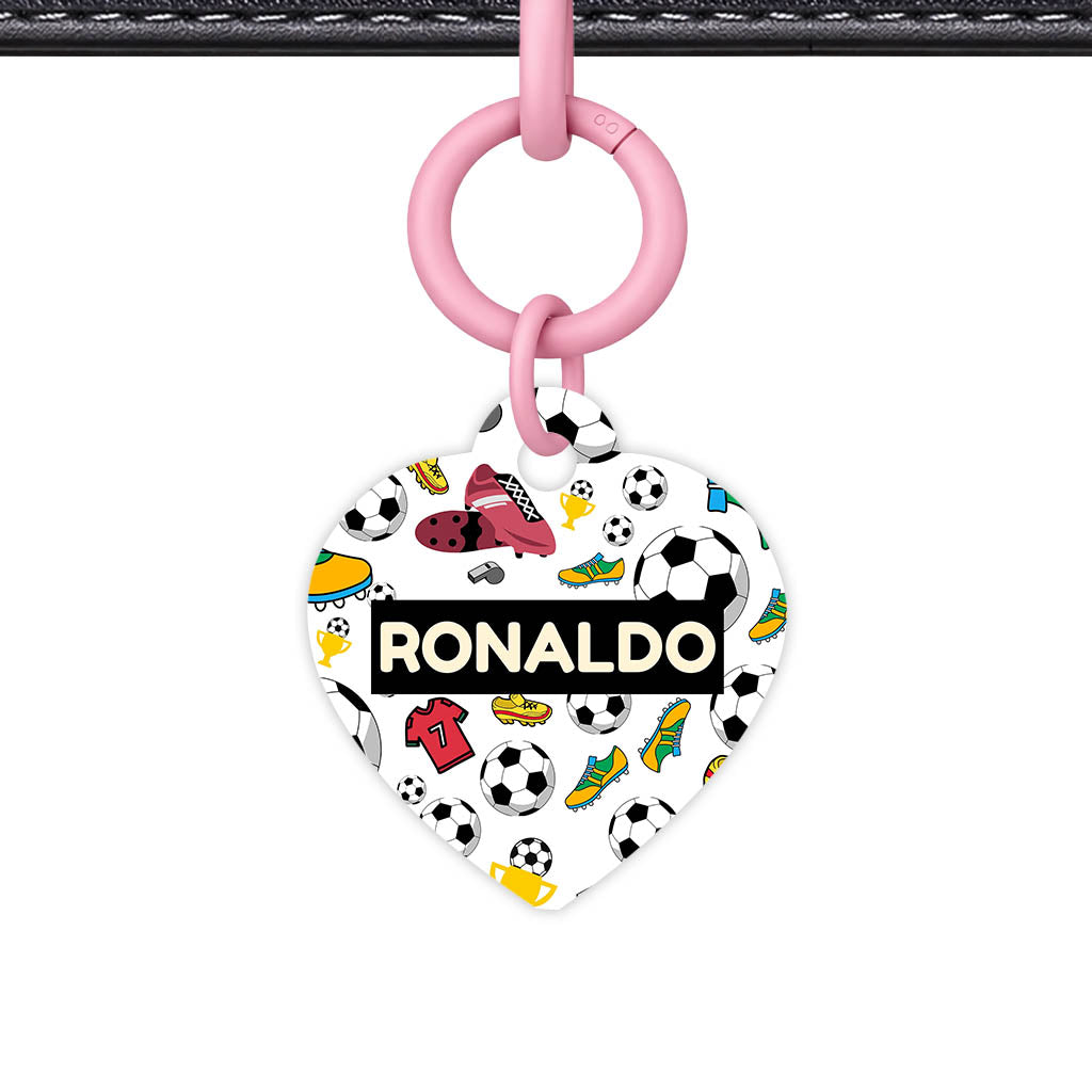 Fottball Vibes QR Smart Pet Id Tag (Dog Tag & Cat Tag)