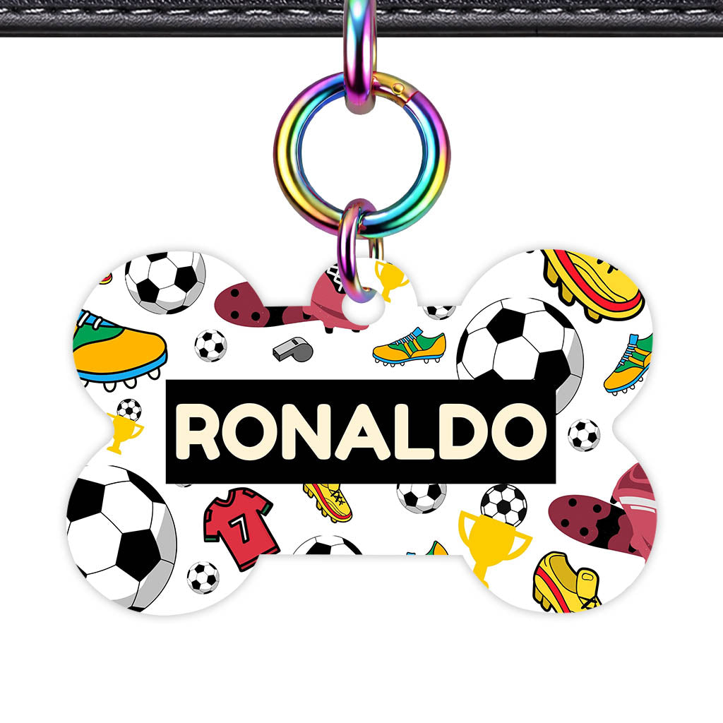 Fottball Vibes Classic Pet Id (Dog Tag & Cat Tag)