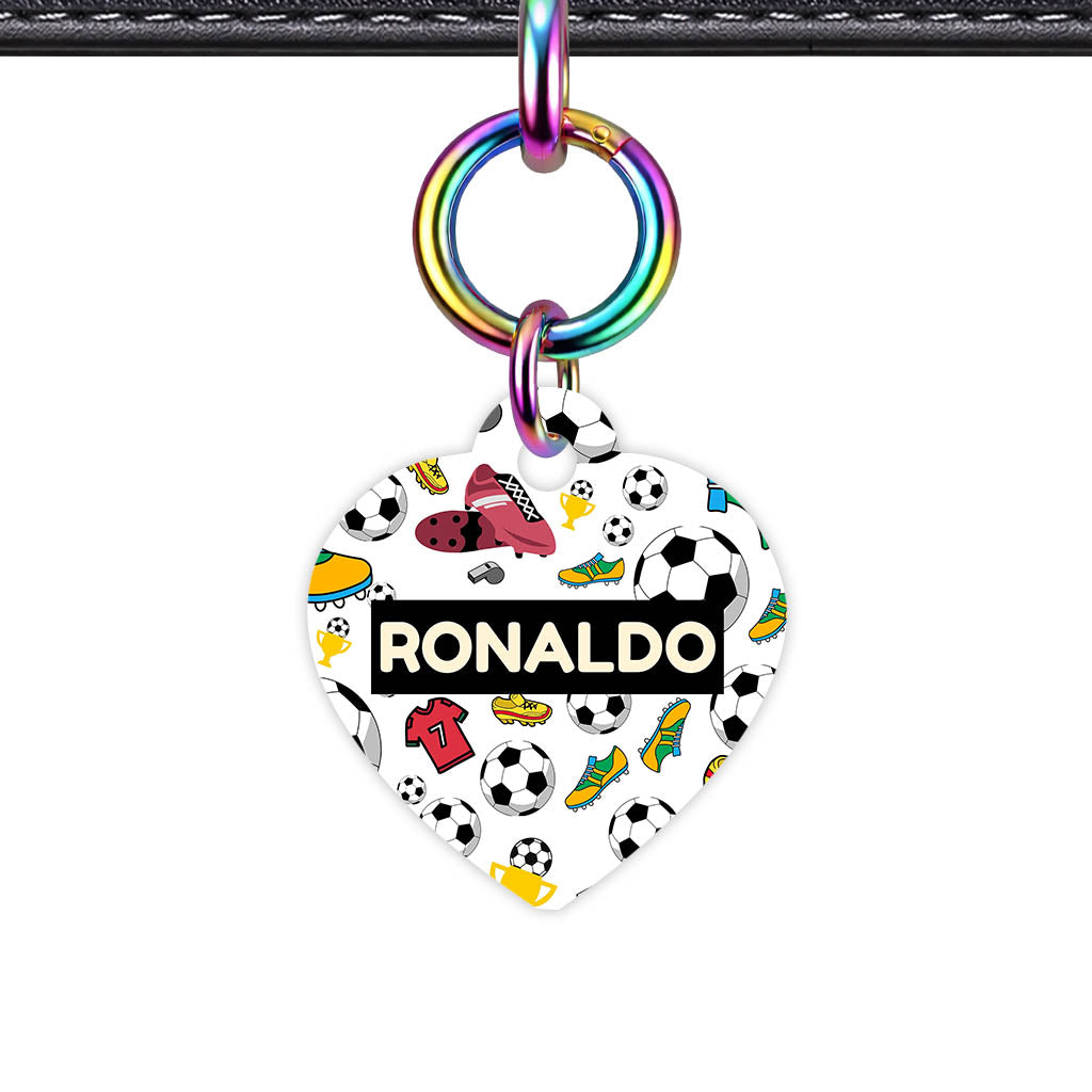 Fottball Vibes QR Smart Pet Id Tag (Dog Tag & Cat Tag)