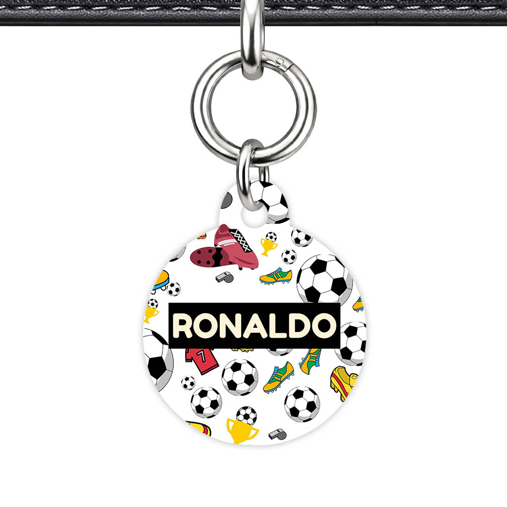 Fottball Vibes QR Smart Pet Id Tag (Dog Tag & Cat Tag)