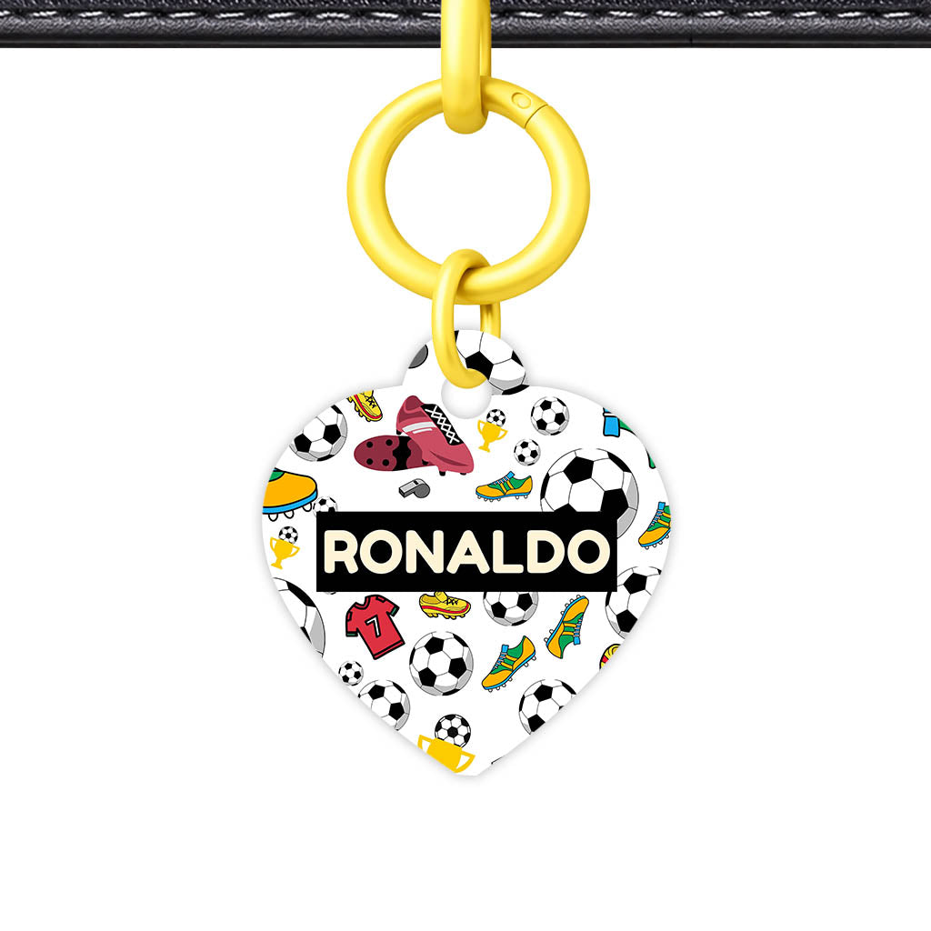 Fottball Vibes QR Smart Pet Id Tag (Dog Tag & Cat Tag)