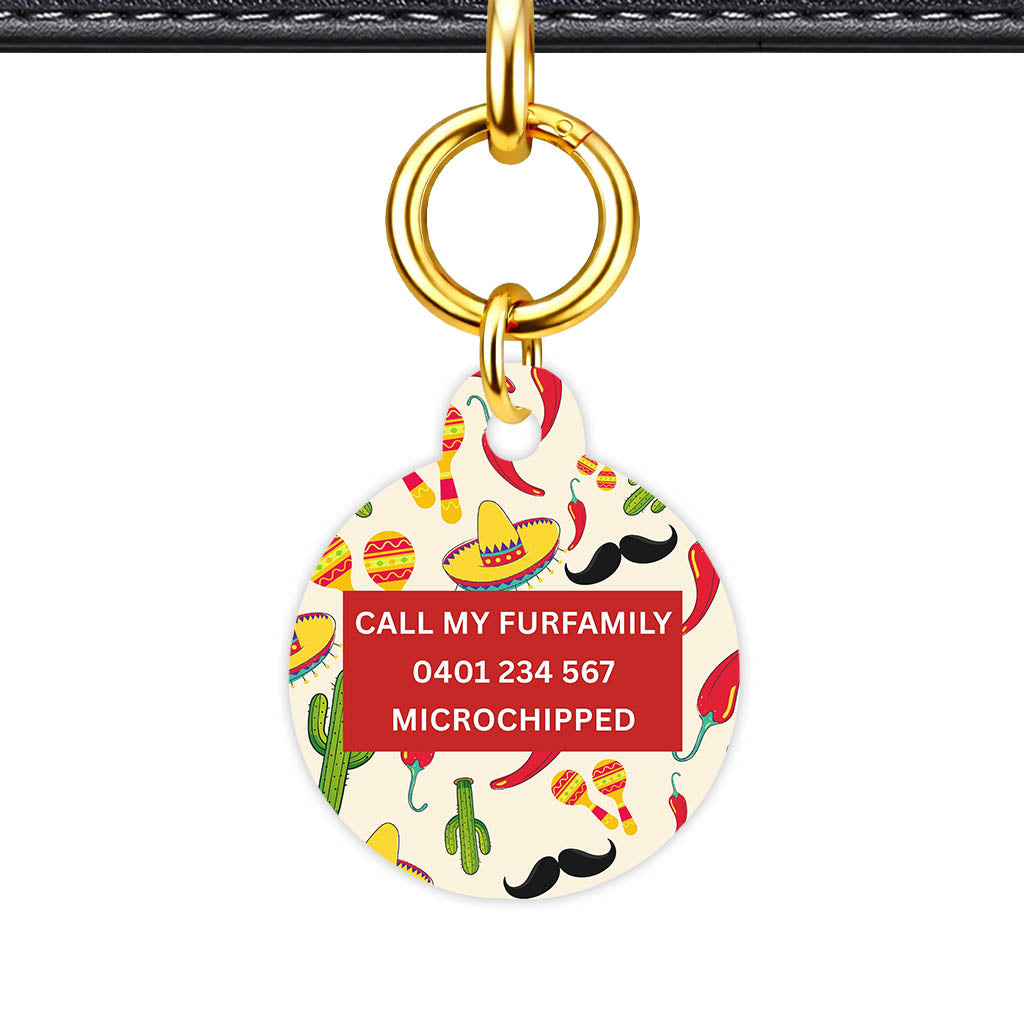 Mexico Madness Classic Pet Id (Dog Tag & Cat Tag)