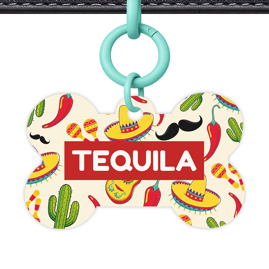 Mexico Madness QR Smart Pet Id Tag (Dog Tag & Cat Tag)