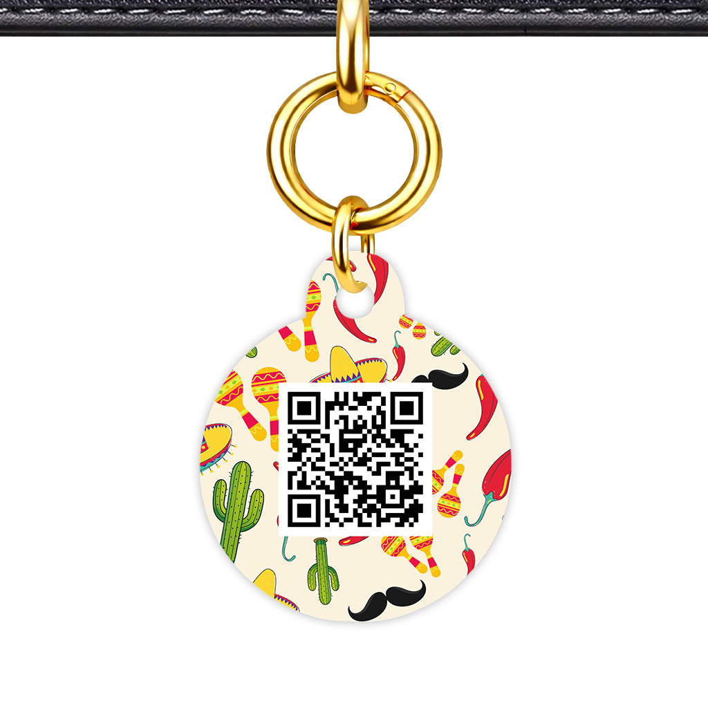 Mexico Madness QR Smart Pet Id Tag (Dog Tag & Cat Tag)