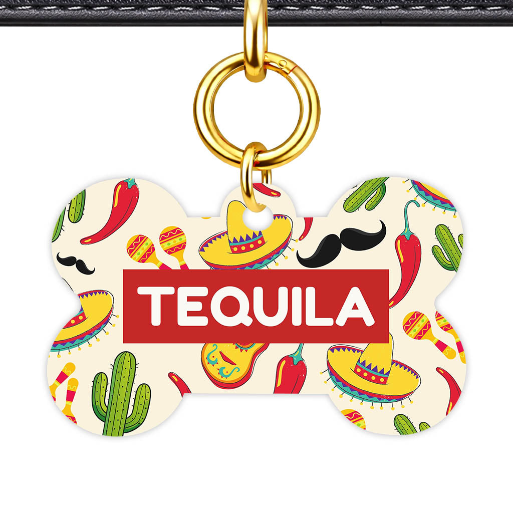 Mexico Madness QR Smart Pet Id Tag (Dog Tag & Cat Tag)
