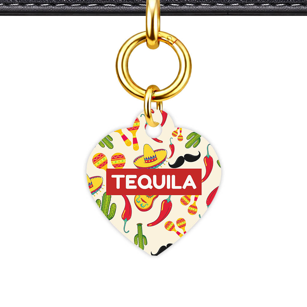 Mixed Classic Dog Tag Gold Classic Vol 27 | 5 Designs | Heart Bone Circle | Pet ID Tag - Classic Id Unique Mexico Madness Classic Pet Id Dog Tag And Cat Tag 2053