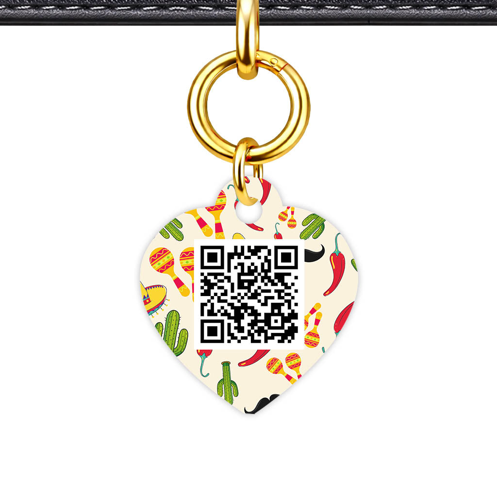 Mexico Madness QR Smart Pet Id Tag (Dog Tag & Cat Tag)