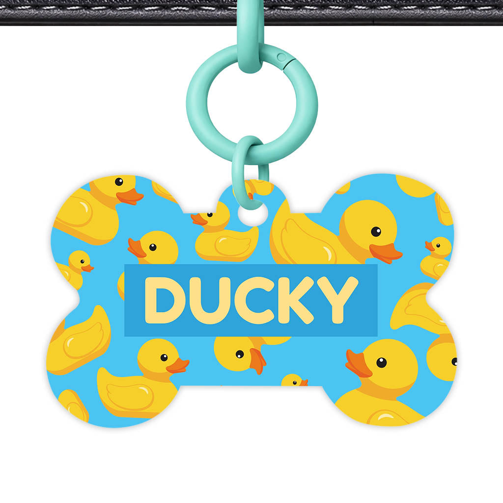 Rubber Ducky QR Smart Pet Id Tag (Dog Tag & Cat Tag)