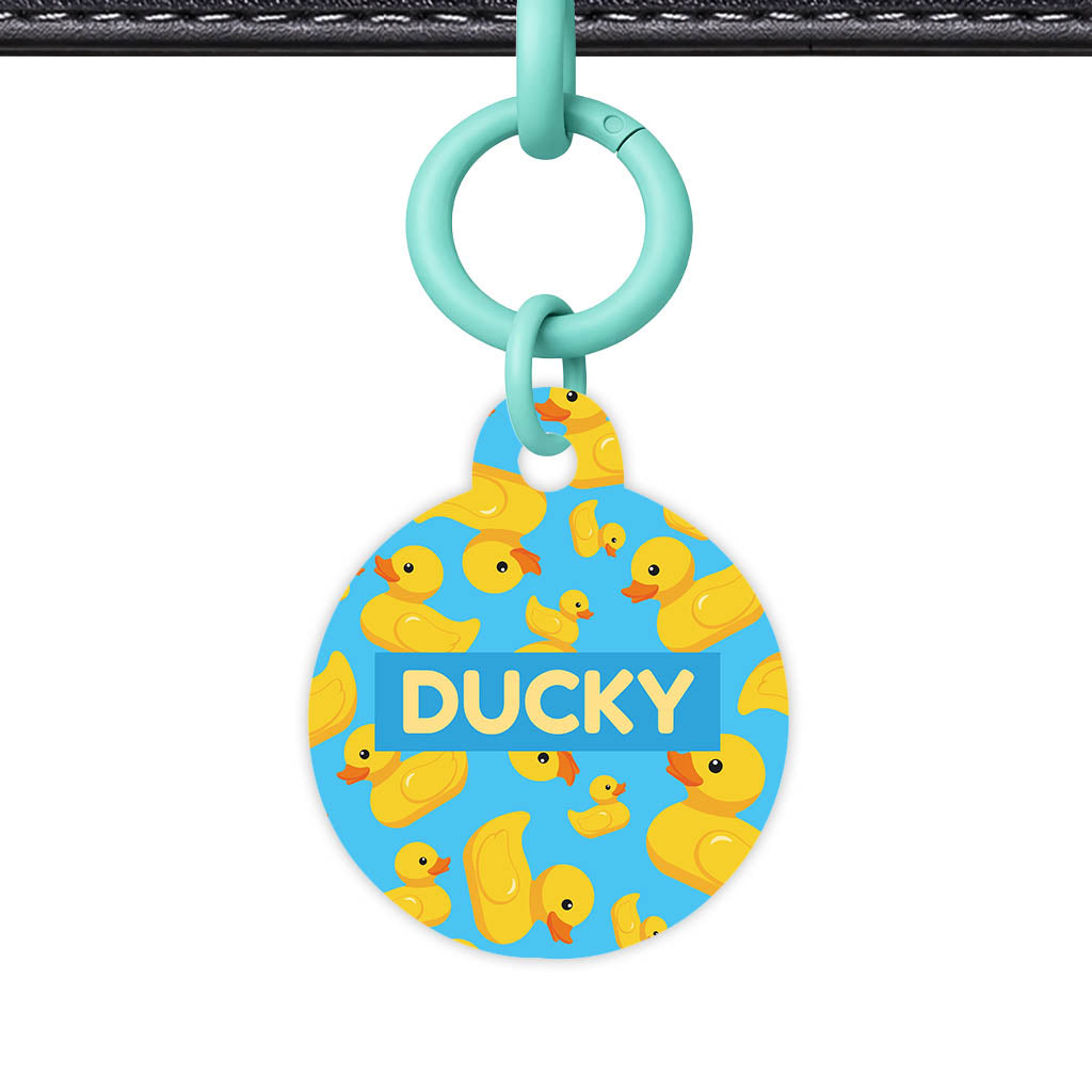 Rubber Ducky QR Smart Pet Id Tag (Dog Tag & Cat Tag)