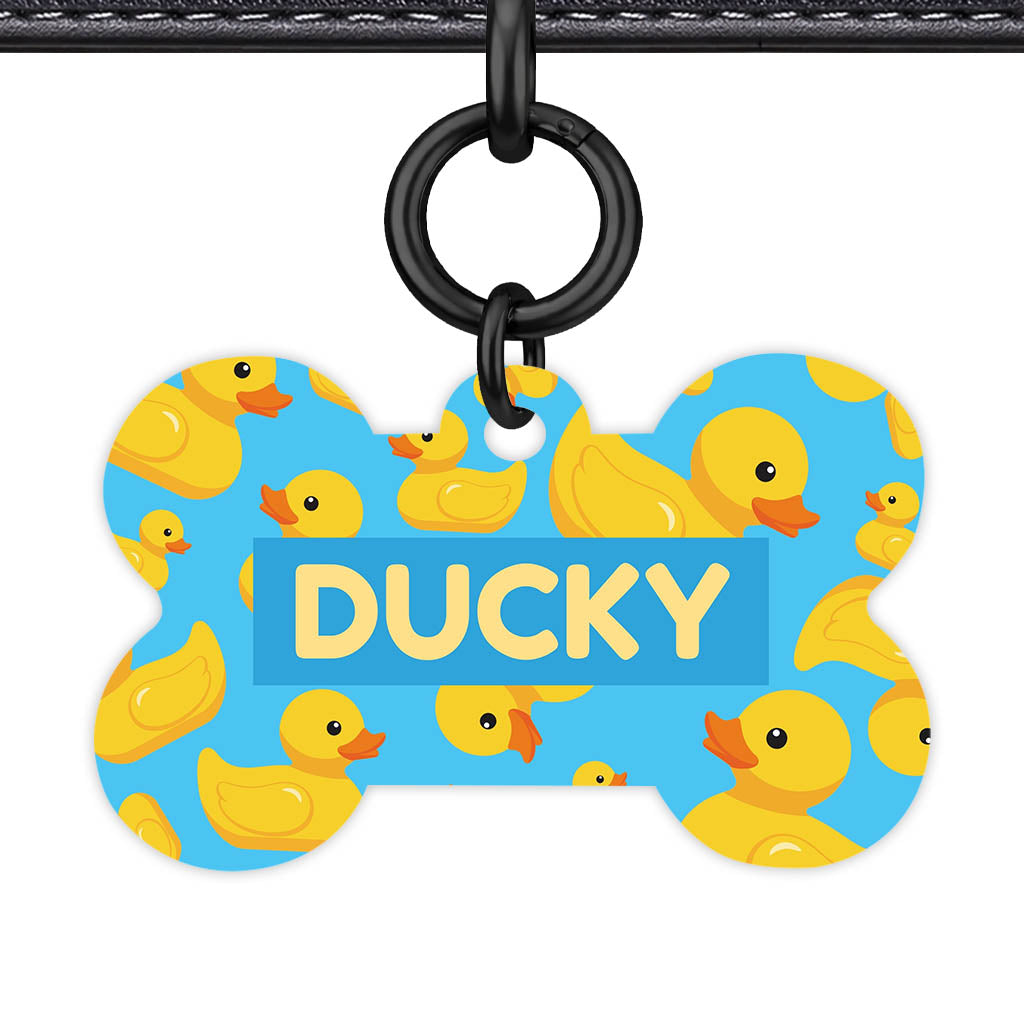 Rubber Ducky QR Smart Pet Id Tag (Dog Tag & Cat Tag)