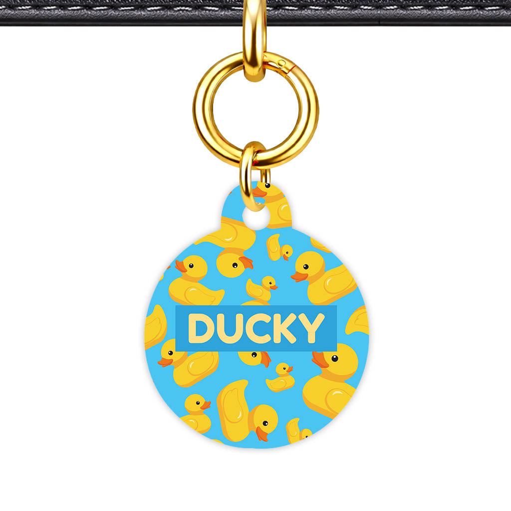 Rubber Ducky QR Smart Pet Id Tag (Dog Tag & Cat Tag)