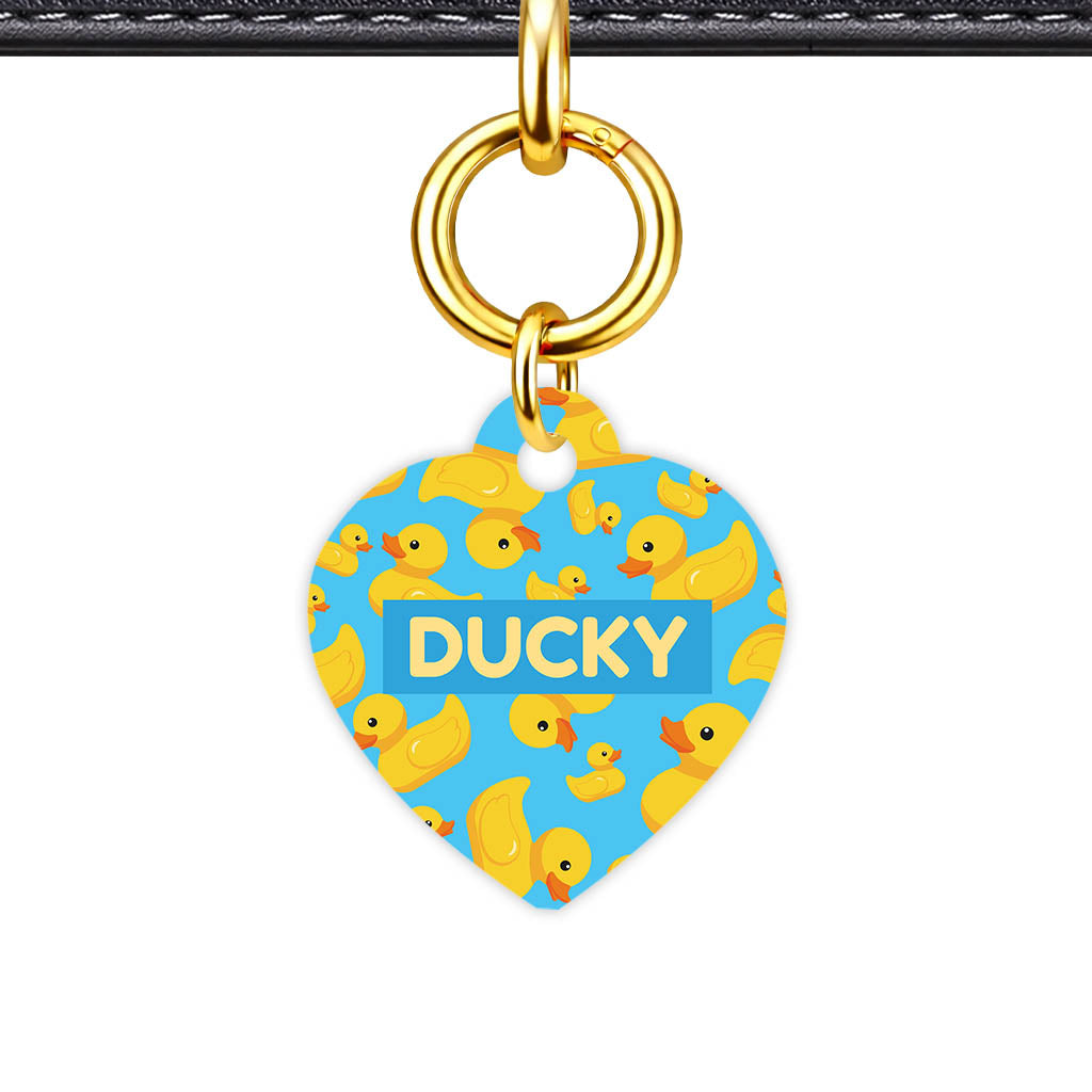 Rubber Ducky QR Smart Pet Id Tag (Dog Tag & Cat Tag)