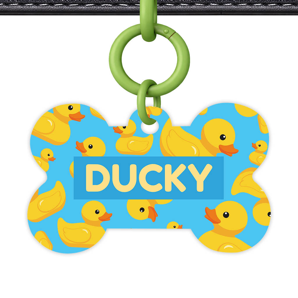 Rubber Ducky QR Smart Pet Id Tag (Dog Tag & Cat Tag)