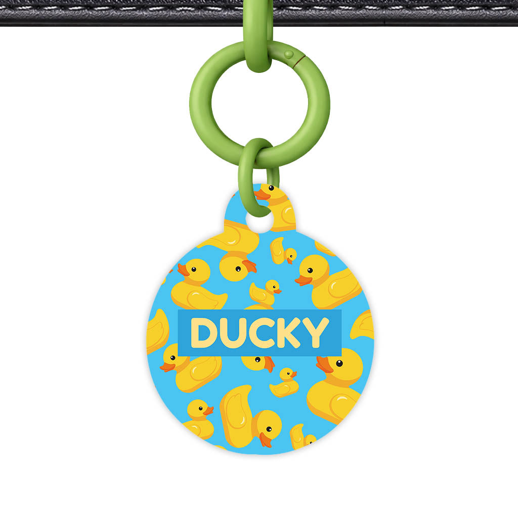 Rubber Ducky QR Smart Pet Id Tag (Dog Tag & Cat Tag)
