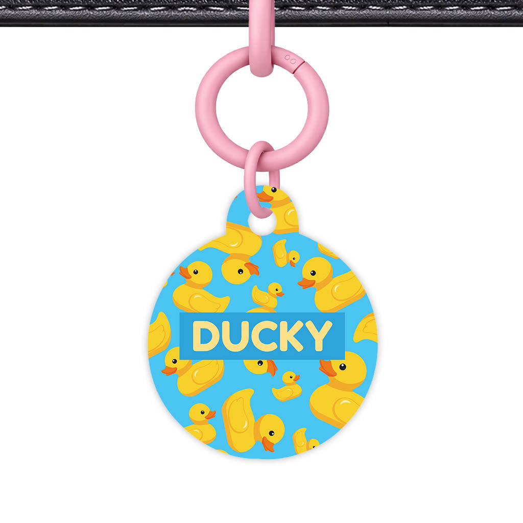 Rubber Ducky QR Smart Pet Id Tag (Dog Tag & Cat Tag)