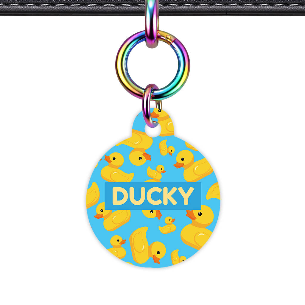 Rubber Ducky QR Smart Pet Id Tag (Dog Tag & Cat Tag)