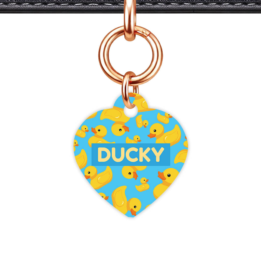 Rubber Ducky QR Smart Pet Id Tag (Dog Tag & Cat Tag)