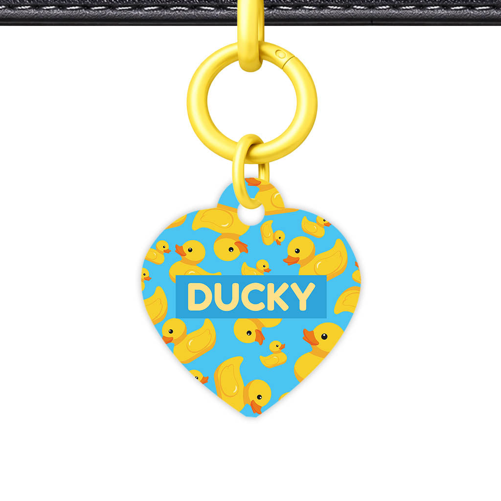Rubber Ducky QR Smart Pet Id Tag (Dog Tag & Cat Tag)