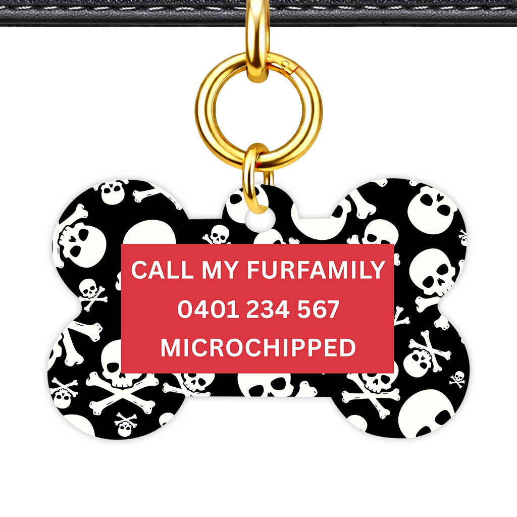Skulls Classic Pet Id - alternate view