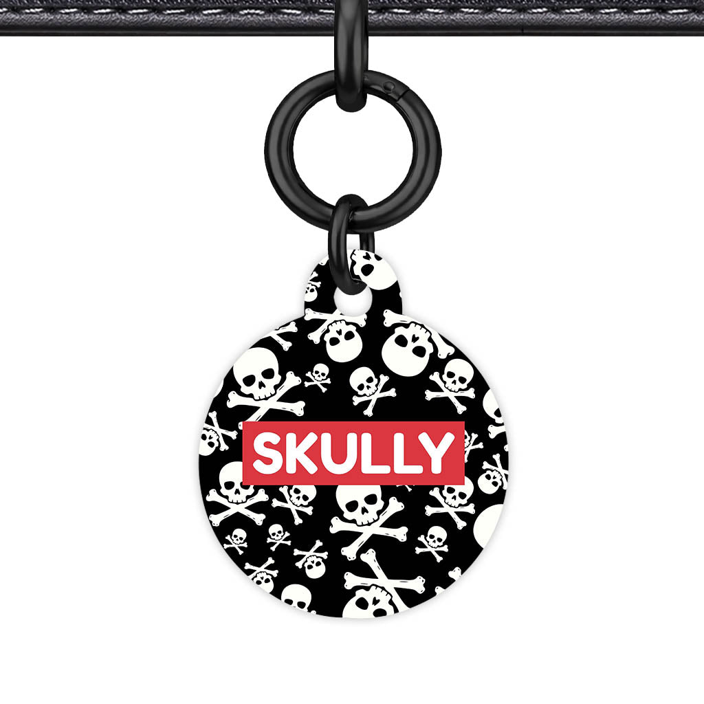 Skulls QR Smart Pet Id Tag (Dog Tag & Cat Tag)
